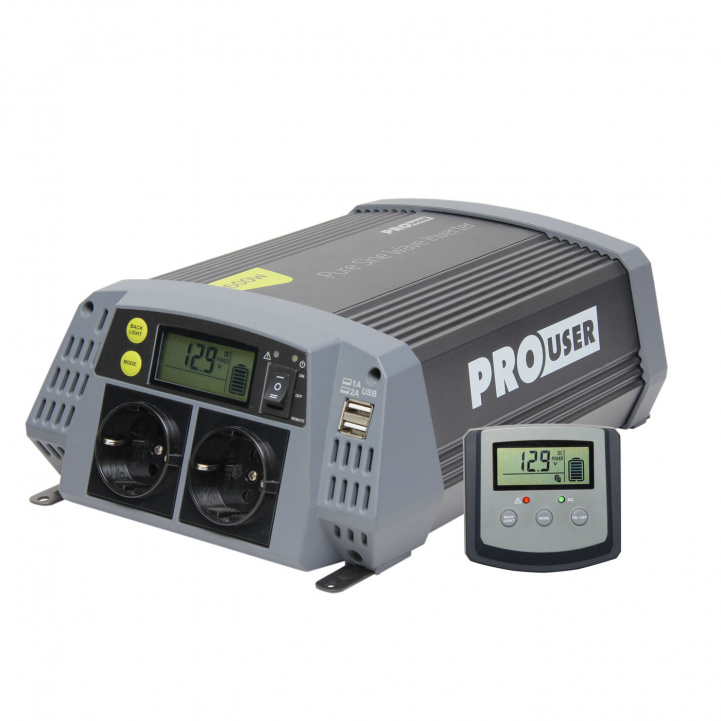 Pro-User Inverter 600W i gruppen Husvagn & Husbil / Elektronik / Batterier & Omvandlare / Inverter & Omformare hos Campingvaruhuset i Norden AB (80597)