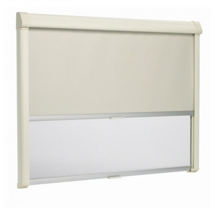 Dometic Seitz Rullgardinkassett Rastrollo 3000 Pärlvit i gruppen Husvagn & Husbil / Textilmattor & Överdrag / Mörkläggningsgardiner hos Campingvaruhuset i Norden AB (80633)