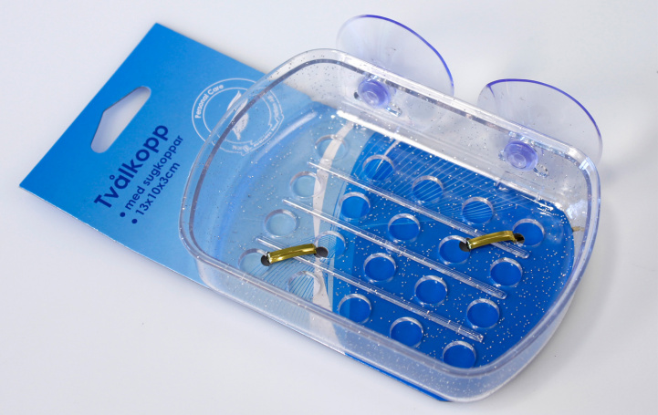 Tvålkopp Glitter i gruppen Vatten & Sanitet / Badrumsartiklar hos Campingvaruhuset i Norden AB (80715)