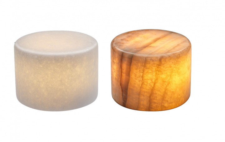 Marble L Bordsljus Äkta Marmor i gruppen Hem & Inredning / Belysning & Lyktor hos Campingvaruhuset i Norden AB (80788)