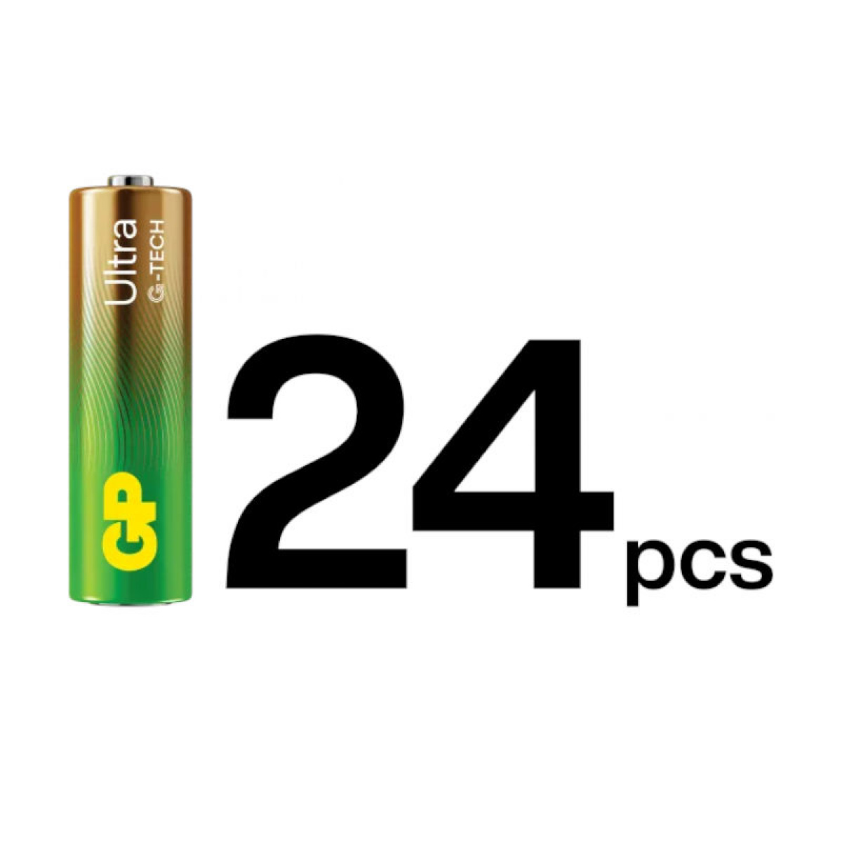 Batteri GP Ultra Alkaline AA 24-pack i gruppen Husvagn & Husbil / Elektronik / Batterier & Omvandlare / Batterier hos Campingvaruhuset i Norden AB (80800)