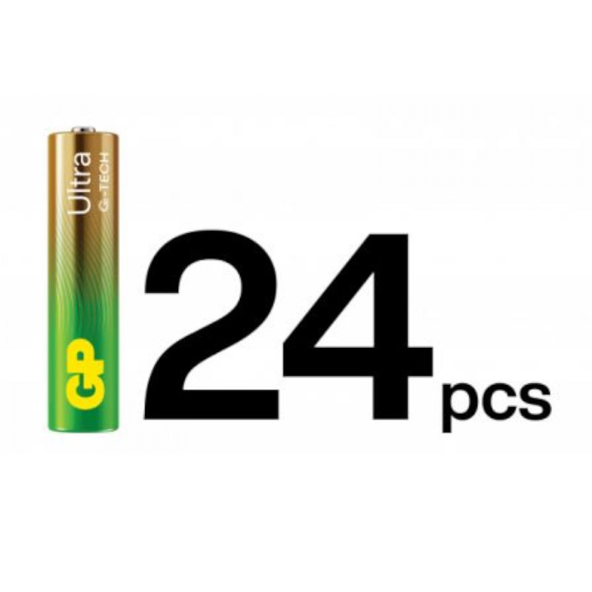 Batteri GP Ultra Alkaline AAA 24-pack i gruppen Husvagn & Husbil / Elektronik / Batterier & Omvandlare / Batterier hos Campingvaruhuset i Norden AB (80801)