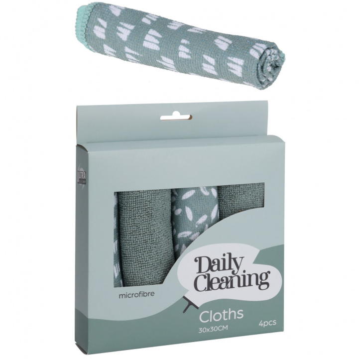 Microfiberduk set 4-pack i gruppen Hushåll & Kök / Tvätt, Städ & Disk / Städ hos Campingvaruhuset i Norden AB (80915)