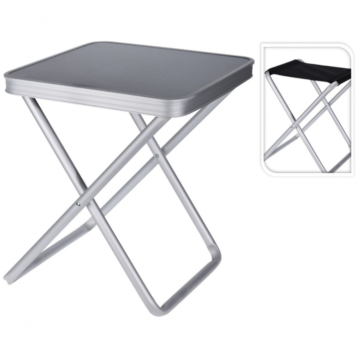 Klappstol Med Bordskiva i gruppen Campingmöbler / Campingstolar / Klappstolar hos Campingvaruhuset i Norden AB (80917)