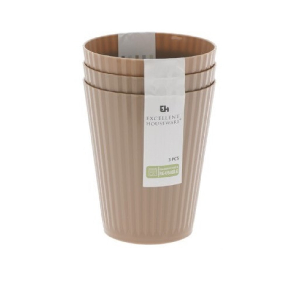 Dricksglas i Plast 3-pack i gruppen Hushåll & Kök / Glas & Muggar / Dricksglas hos Campingvaruhuset i Norden AB (80950)