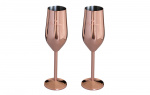 Royal Camping Champagneglas Kopparpläterad 2-pack