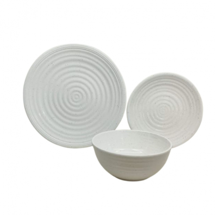 Servis Granite Pearl 12-delar i gruppen Hushåll & Kök / Servering / Serviser hos Campingvaruhuset i Norden AB (81002)