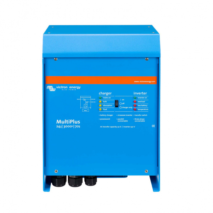 Victron Laddare/Inverter MultiPlus 24/3000/70-50 230V VE.Bus i gruppen Husvagn & Husbil / Elektronik / Batterier & Omvandlare / Inverter & Omformare hos Campingvaruhuset i Norden AB (81205)