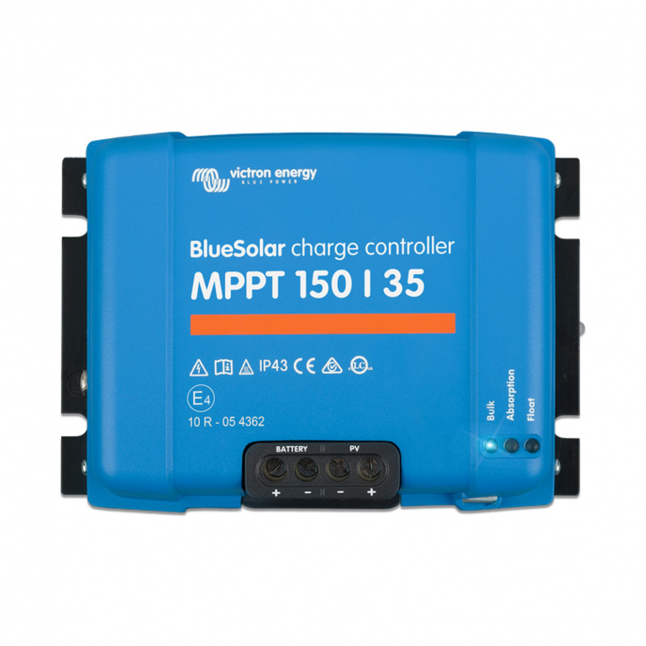 Victron Solcellsregulator BlueSolar MPPT 150/35 i gruppen Husvagn & Husbil / Elektronik / Solpaneler / Solcellsregulatorer / MPPT hos Campingvaruhuset i Norden AB (81228)