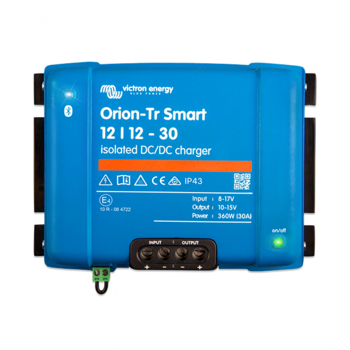 Victron DC/DC-Laddare Orion-Tr Smart 12/12-30A (360W) Isolerad i gruppen Husvagn & Husbil / Elektronik / Batterier & Omvandlare / Batteriladdare hos Campingvaruhuset i Norden AB (81319)