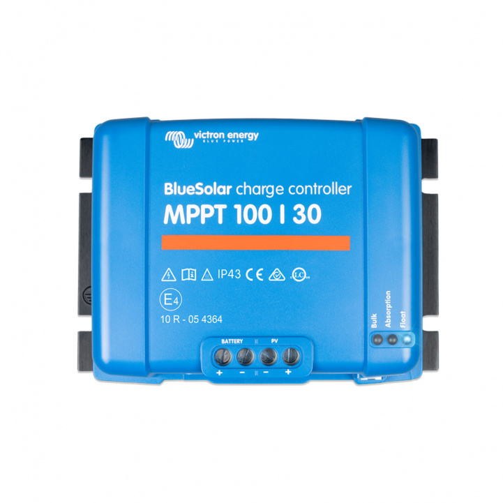 Victron Solcellsregulator BlueSolar MPPT 100/30 i gruppen Husvagn & Husbil / Elektronik / Solpaneler / Solcellsregulatorer / MPPT hos Campingvaruhuset i Norden AB (81340)