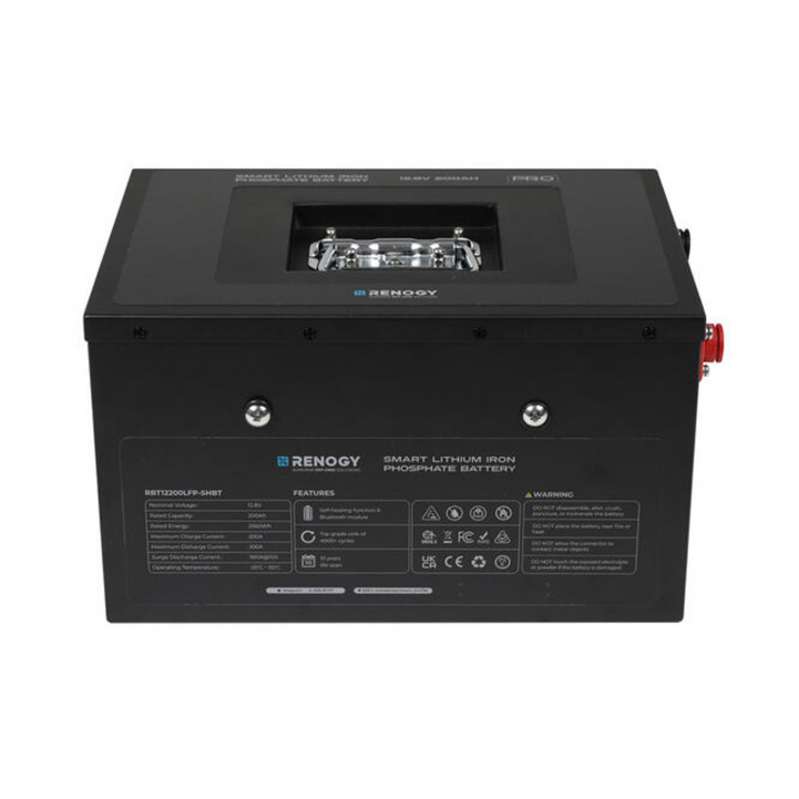 Renogy Litium Underseat Fritidsbatteri 200Ah i gruppen Husvagn & Husbil / Elektronik / Batterier & Omvandlare / Batterier hos Campingvaruhuset i Norden AB (81436)