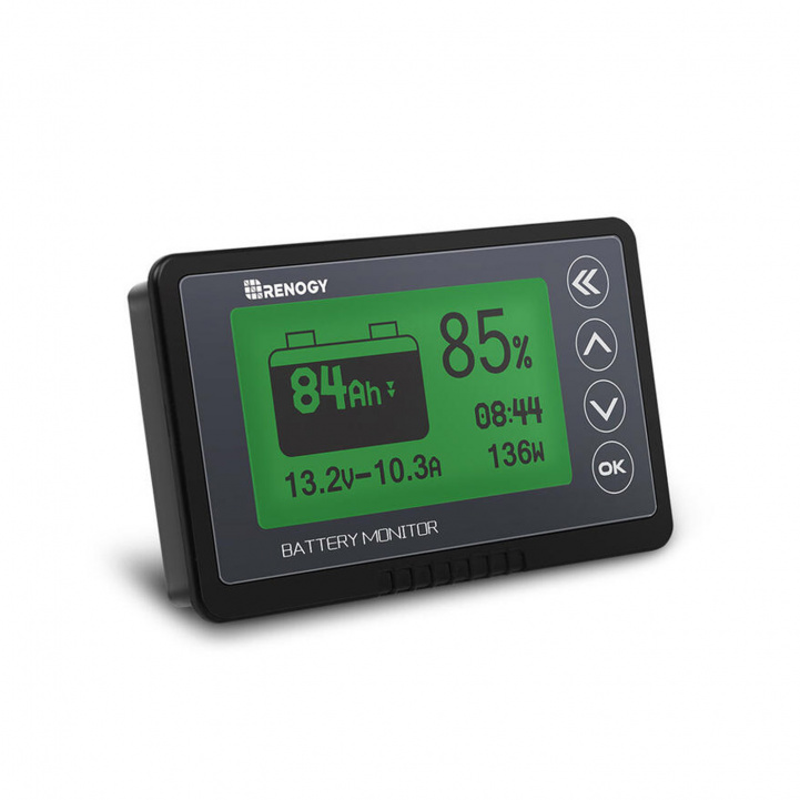 Renogy Batterishunt Monitor i gruppen Husvagn & Husbil / Elektronik / Batterier & Omvandlare / Energiövervakning hos Campingvaruhuset i Norden AB (81475)