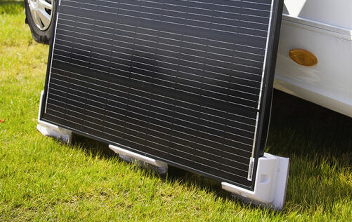 Nordmax Solpanelsfäste ABS Vit i gruppen Husvagn & Husbil / Elektronik / Solpaneler / Tillbehör hos Campingvaruhuset i Norden AB (81483)