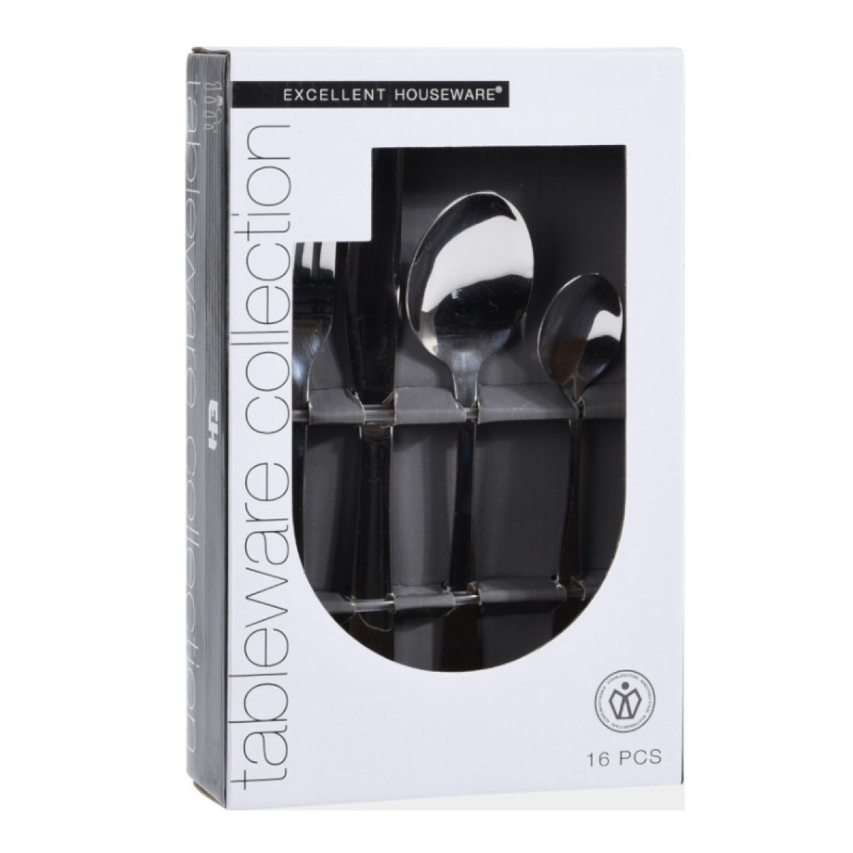 Bestickset 16-Delar i gruppen Hushåll & Kök / Servering / Bestick hos Campingvaruhuset i Norden AB (81665)