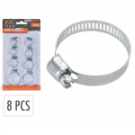 Slangklammor sortiment 8 st