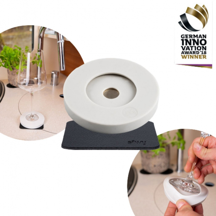 Silwy Vinglasfotöverdrag Magnet i gruppen Hushåll & Kök / Glas & Muggar / Vinglas hos Campingvaruhuset i Norden AB (82355)