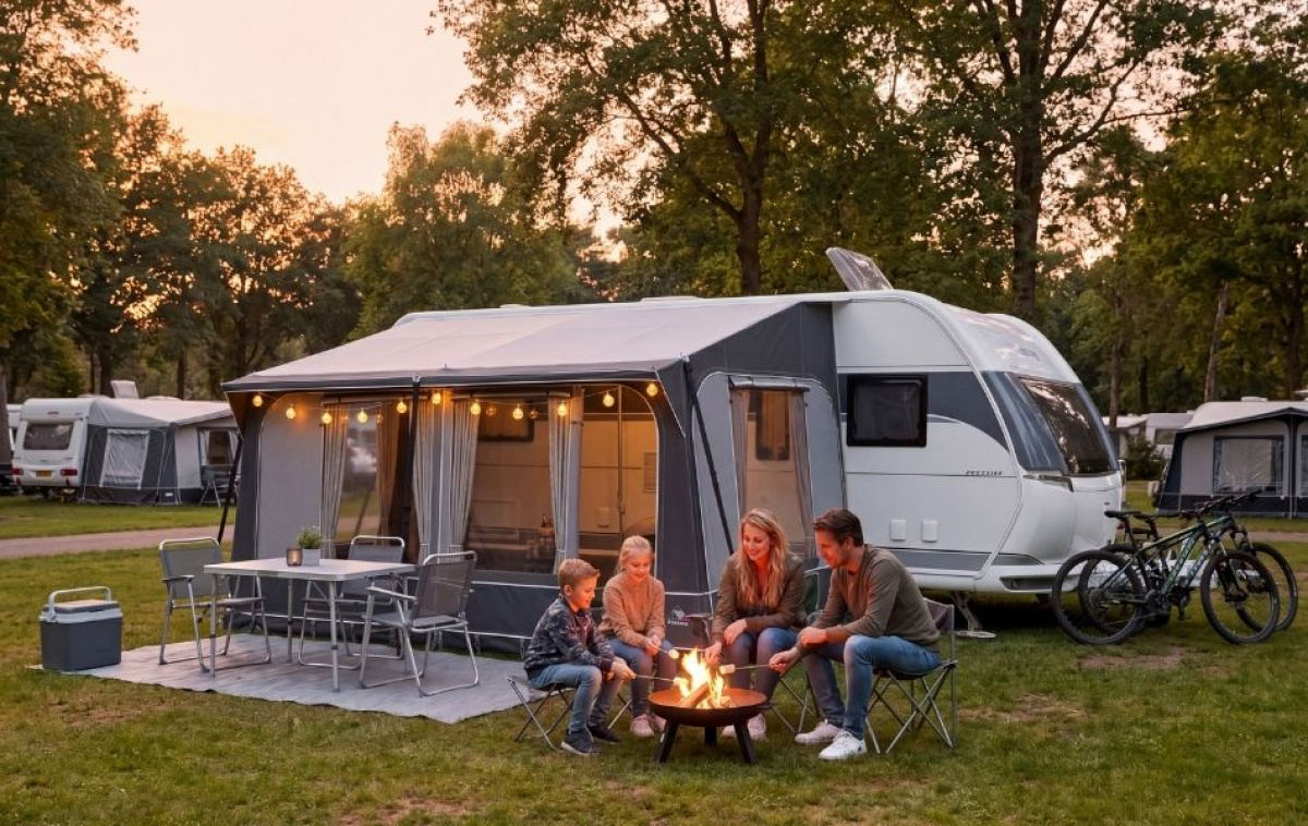 Doréma Quartz 400 Deluxe i gruppen Förtält & Markiser / Förtält Husvagn / Universaltält hos Campingvaruhuset i Norden AB (82433)