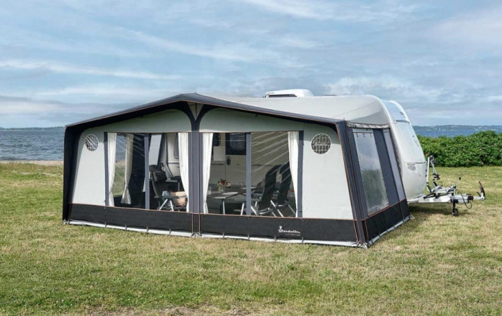 Isabella Commodore Coast i gruppen Förtält & Markiser / Förtält Husvagn / A-måttstält / Djup 3,0m hos Campingvaruhuset i Norden AB (82651)