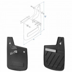 Stänkskydd Bak Fiat Ducato 2006-2014 2st