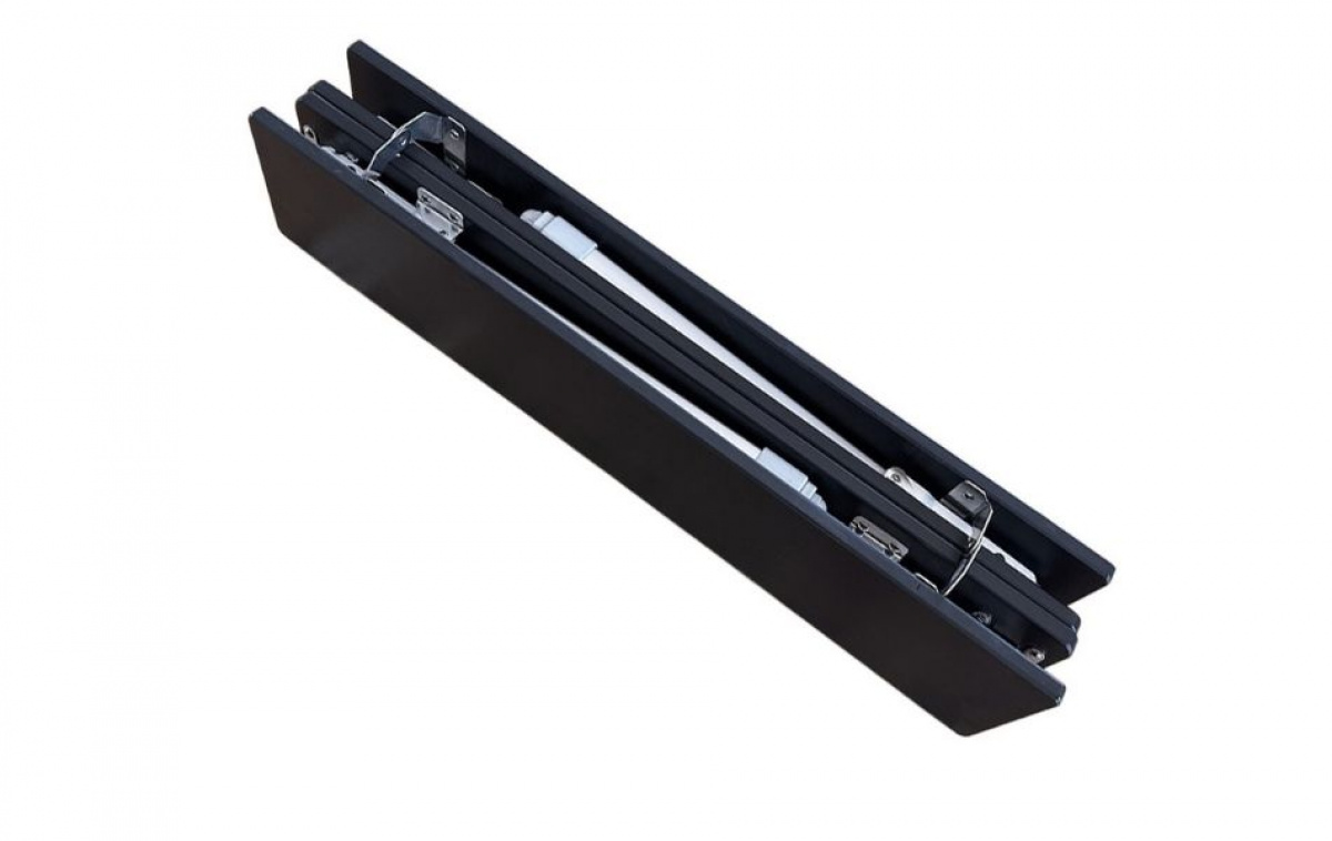 Smart Living Hopfällbart Campingbord Svart 65x50 i gruppen Campingmöbler / Campingbord hos Campingvaruhuset i Norden AB (82753)