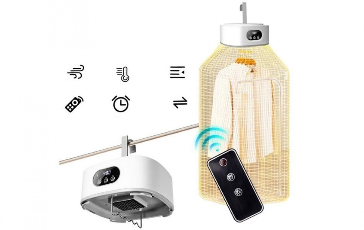 Smart Living Portabelt Torkskåp i gruppen Hushåll & Kök / Tvätt, Städ & Disk / Torkställningar hos Campingvaruhuset i Norden AB (82754)