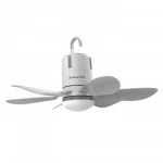 Uppladdningsbar Fläkt Med Lampa