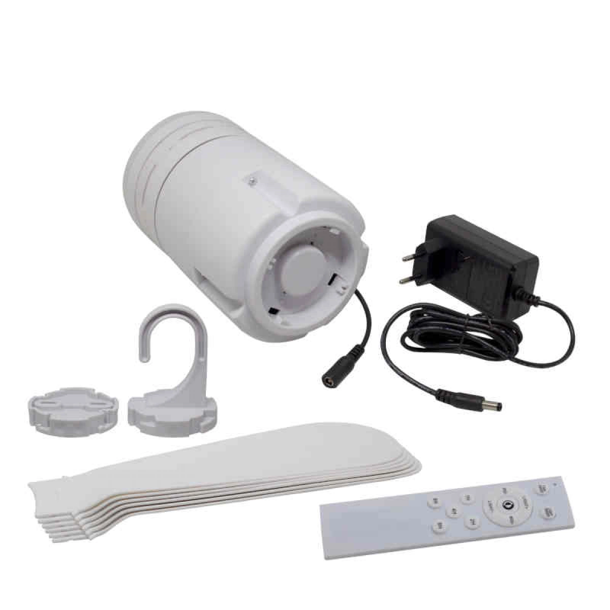 Uppladdningsbar Fläkt Med Lampa i gruppen Husvagn & Husbil / Värme, Kyla & Ventilation / Fläktar & Kaminer hos Campingvaruhuset i Norden AB (82790)