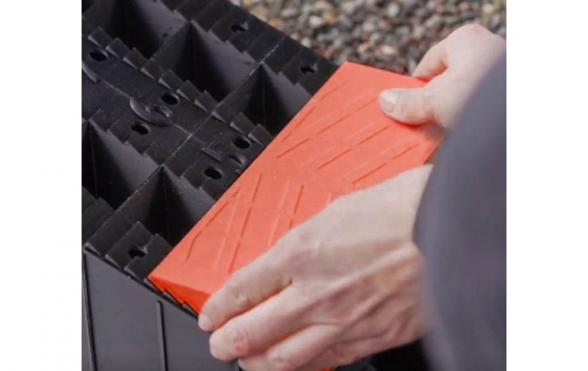 Nivåklossar Level 9 Appstyrd i gruppen Husvagn & Husbil / Chassi / Nivåklossar hos Campingvaruhuset i Norden AB (82832)