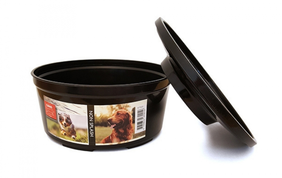 Canis Non-splash Skål Svart Active i gruppen Övrigt / För Husdjuren hos Campingvaruhuset i Norden AB (82850)