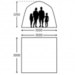 Kampa Air Shelter 300