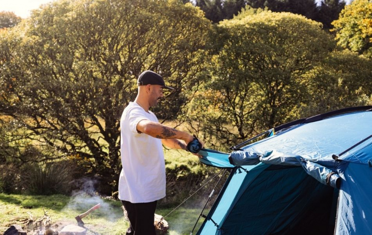 Kampa Mossborn 03 Aegean i gruppen Outdoor / Campingtält hos Campingvaruhuset i Norden AB (82942)