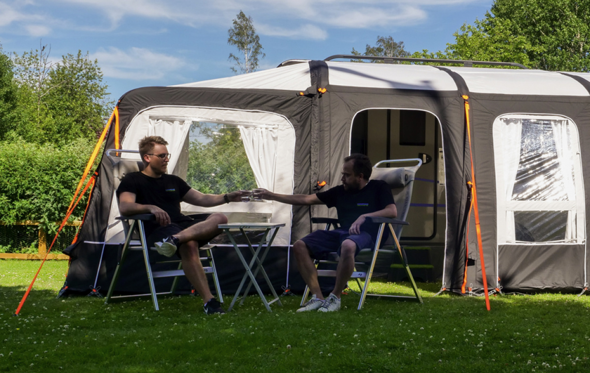 Campella Extension Air Plus 235-250 Vänster - Begagnad i gruppen Fyndhörnan / Begagnat hos Campingvaruhuset i Norden AB (83038)