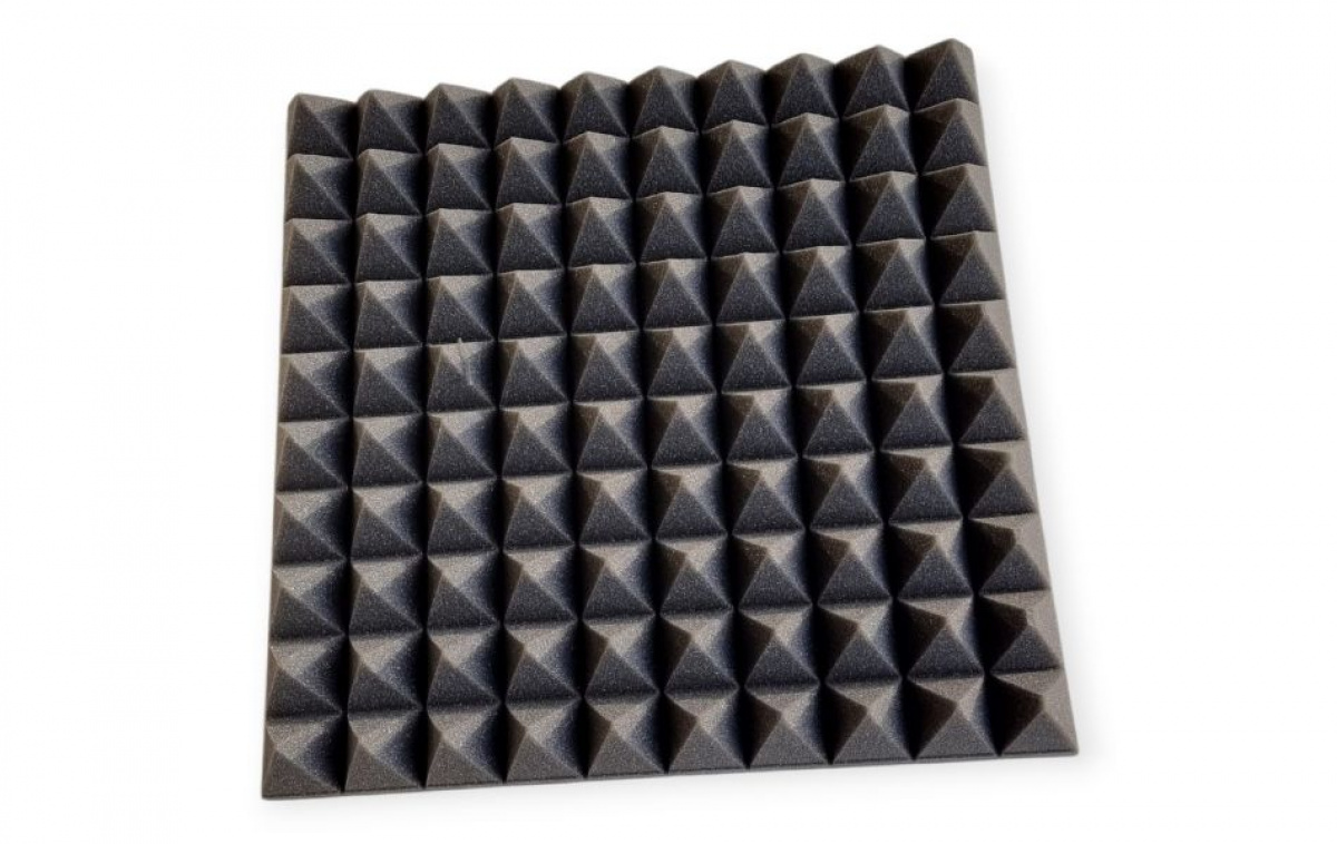 Pyramid Ljudabsorbent Akustikpanel 49 x 49 cm x 6,5 cm i gruppen Husvagn & Husbil / Kaross / Byggmaterial hos Campingvaruhuset i Norden AB (83056)