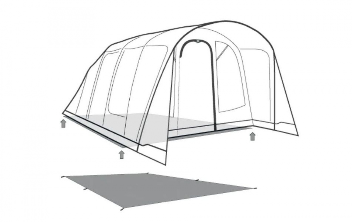 Outwell Underlagsmatta Denver / Colorado 6 Air i gruppen Outdoor / Campingtält / Tillbehör Campingtält hos Campingvaruhuset i Norden AB (83095)