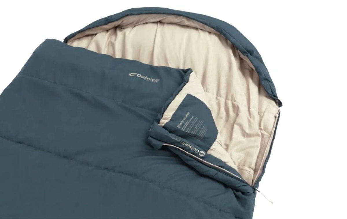 Outwell Sovsäck Campion Lux XL Blue i gruppen Outdoor / Sovutrustning hos Campingvaruhuset i Norden AB (83112)