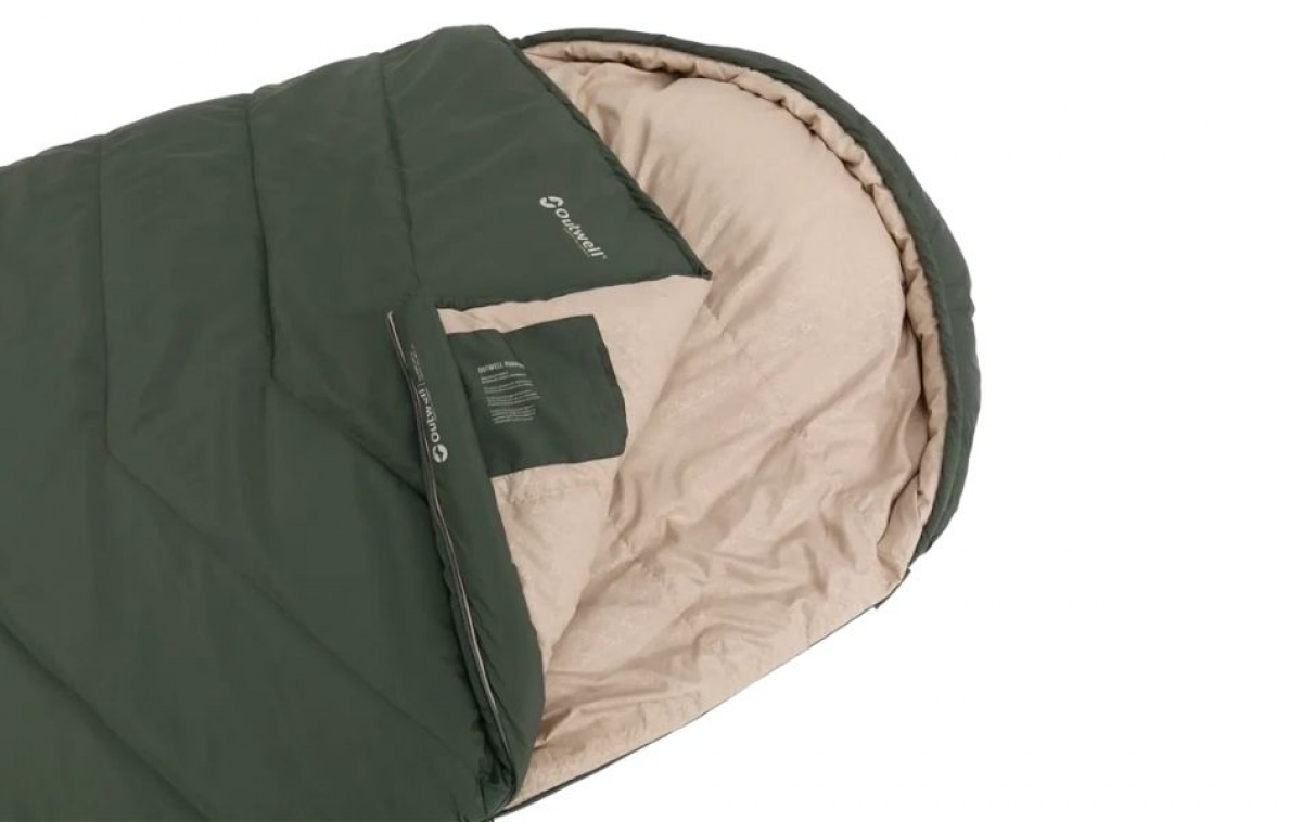 Outwell Sovsäck Caldera Lux XL Green i gruppen Outdoor / Sovutrustning hos Campingvaruhuset i Norden AB (83116)