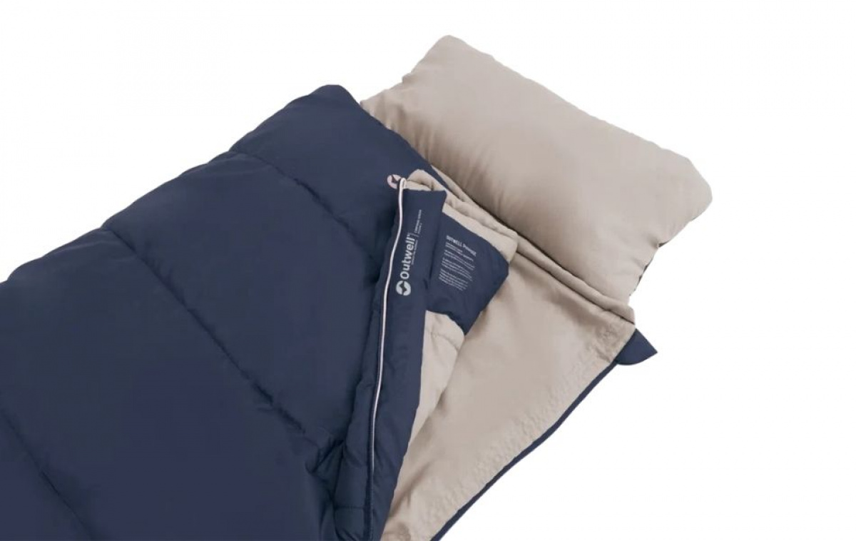 Outwell Sovsäck Contour Junior Deep Blue i gruppen Outdoor / Sovutrustning hos Campingvaruhuset i Norden AB (83121)