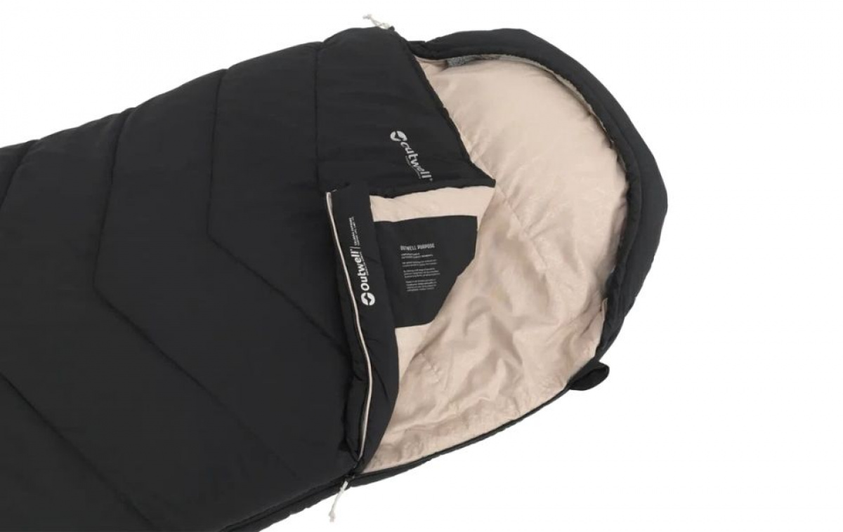Outwell Sovsäck Caldera Supreme Black i gruppen Outdoor / Sovutrustning hos Campingvaruhuset i Norden AB (83128)