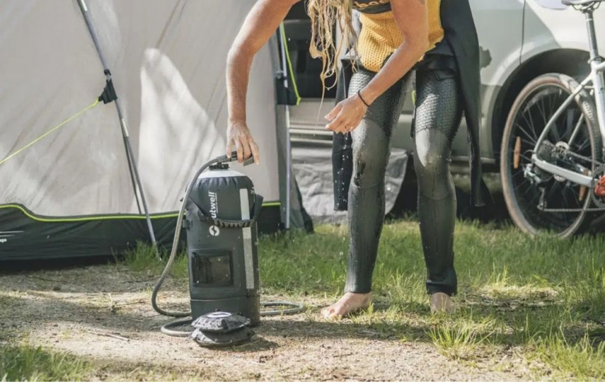 Outwell Tryckdusch Seabreeze i gruppen Outdoor / Dusch Utomhus hos Campingvaruhuset i Norden AB (83189)