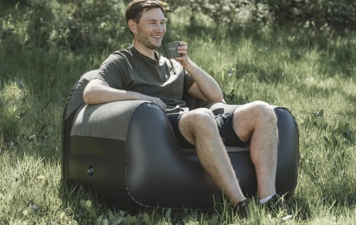 Easy Camp Uppblåsbar Stol Maple i gruppen Campingmöbler / Möbler / Uppblåsbara Möbler hos Campingvaruhuset i Norden AB (83212)