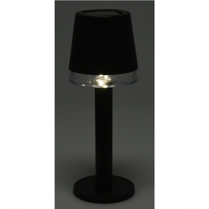 Bordslampa Solar 21cm Svart i gruppen Hem & Inredning / Belysning & Lyktor hos Campingvaruhuset i Norden AB (83313)
