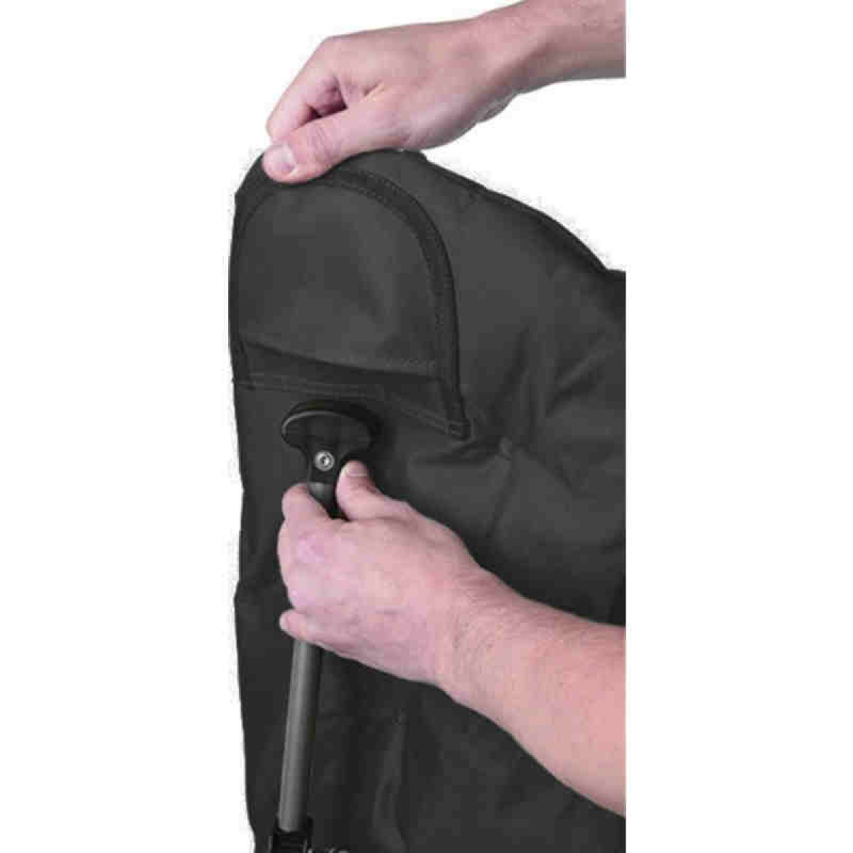 Campingstol Svart med Stoppning i gruppen Campingmöbler / Campingstolar / Övriga Stolar hos Campingvaruhuset i Norden AB (83336)