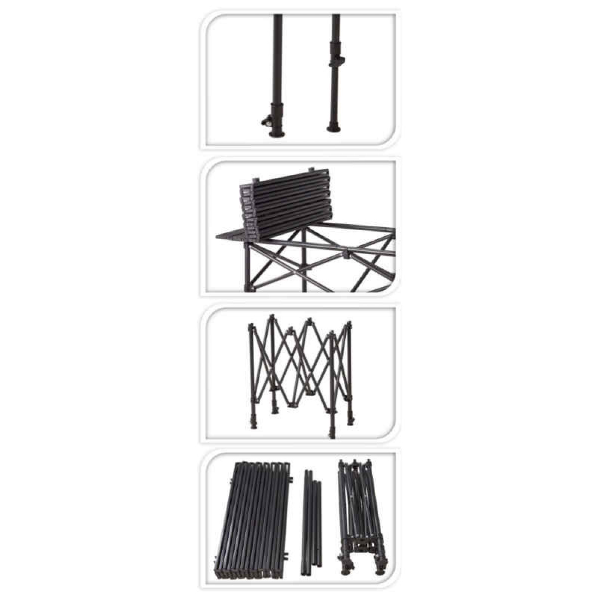 Campingbord 95x55cm Höjd 50-80cm i gruppen Campingmöbler / Campingbord hos Campingvaruhuset i Norden AB (83366)