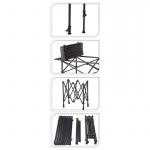 Campingbord 95x55cm Höjd 50-80cm