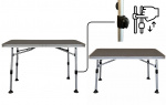 Campingbord 115x70 Halvard Hopfällbart