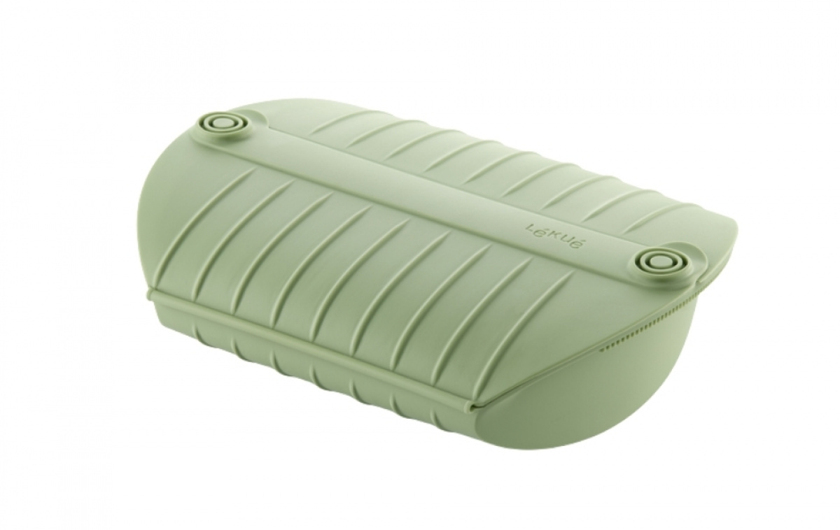 Ångkokare med fat Mikrovågsugn 4 personer i gruppen Hushåll & Kök / Kökstillbehör hos Campingvaruhuset i Norden AB (83558)