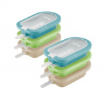 Set med 6 Glassformar i Sydeuropeisk Design