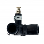 Gummivinkel Med Luftskruv Och Klammer