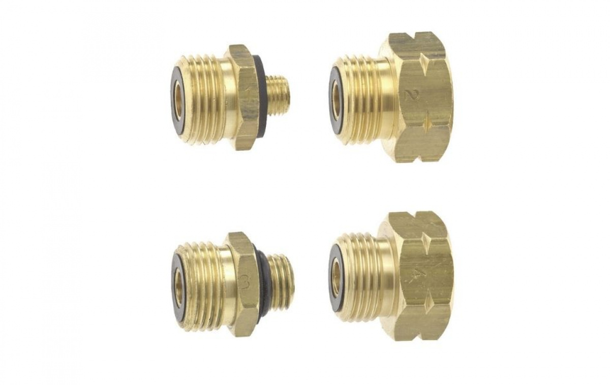 Europa Gasadapterset i gruppen Husvagn & Husbil / Gasol & Tillbehör / Gasolkopplingar hos Campingvaruhuset i Norden AB (83722)